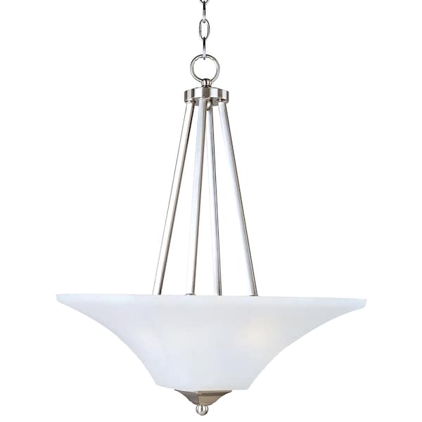 Maxim Lighting Aurora 2-Light 16" Wide Satin Nickel Pendant Light 20093FTSN - main